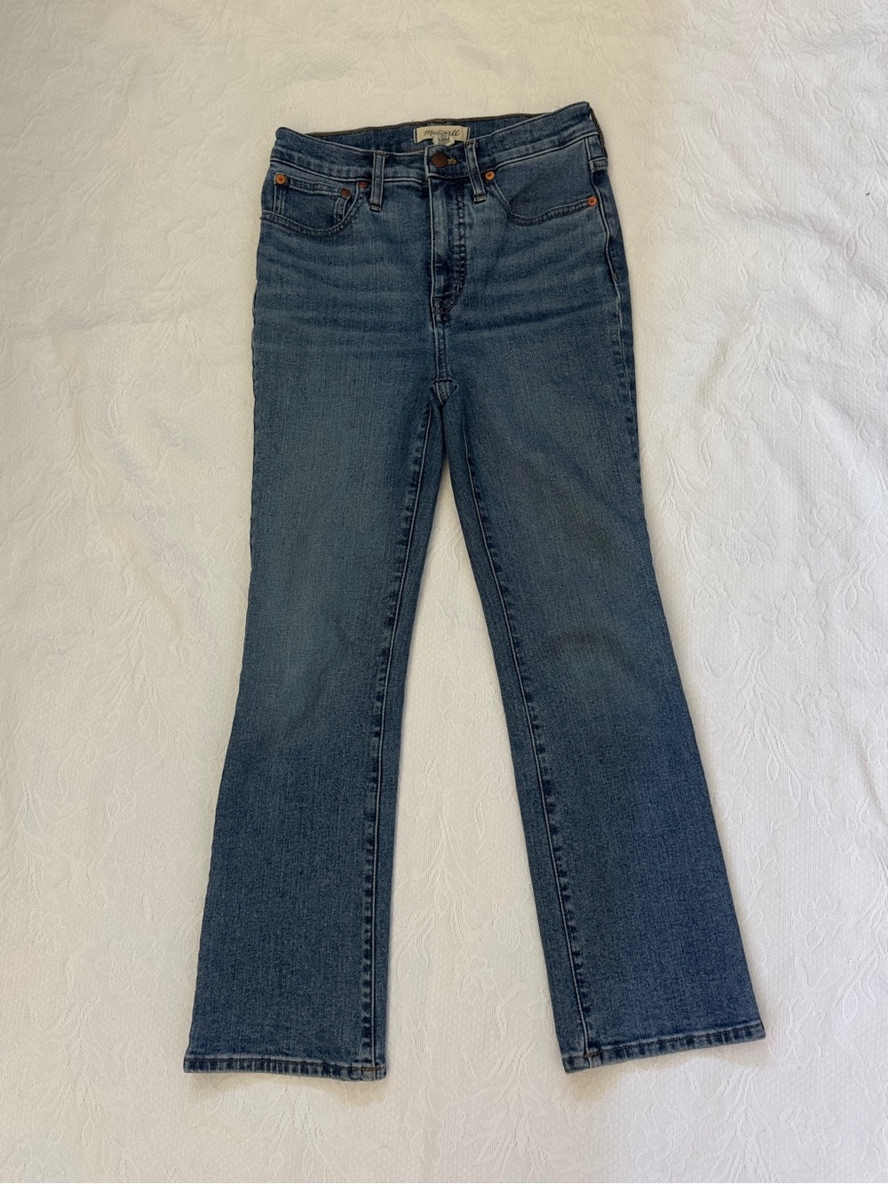 Madewell Cali Demi-Boot Jeans Womens Size 25 High Rise Boot Cut